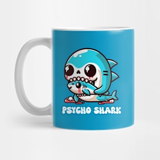 Psycho Shark Mug